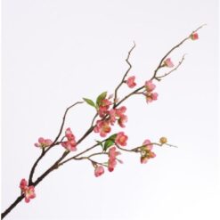 Plum Blossom Spray Pink Dark 95cm
