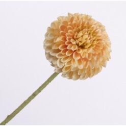 Dahlia Peach zijde