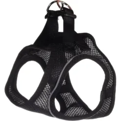 Hond Harnas Step & Go Zwt S 30-35cm 37-40cm