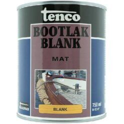 Tenco Bootlak Mat 910 blank 750ml