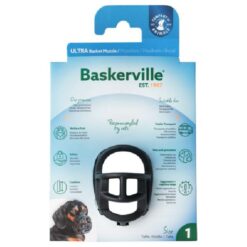 Baskerville Ultra Basket Muzzle Zwart Nr. 1