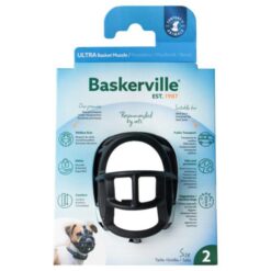 Baskerville Ultra Basket Muzzle Zwart Nr. 2