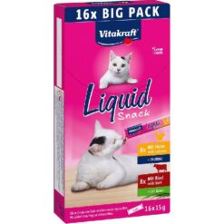 Vitakraft Cat Liquid Snack Multipack 16x15 gr.