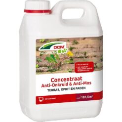 DCM ANTI-ONKRUID/MOS-TERRAS&PADEN CONC. (2,5LTR) (