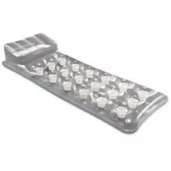 Intex zonneluchtbed 18-Pocket met hoofdkussen 188x