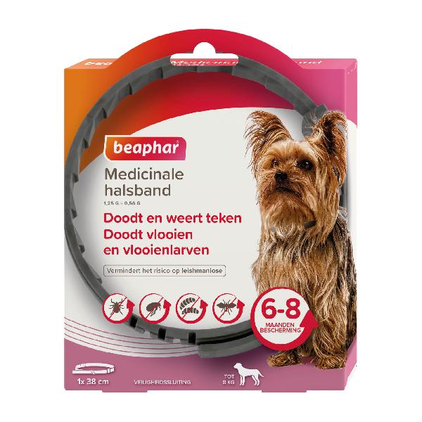 Beaphar Medicinale halsband hond tot 8kg