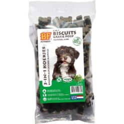 BF 3-in-1 Hondenkoekjes Gras & Poep mini 200g