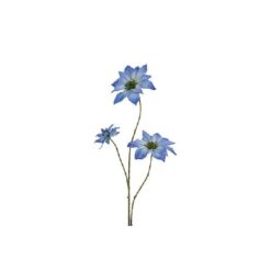 Bloem Clematis S blauw9x7x89CM zijde