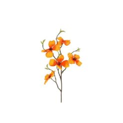 Bloem cornus oranje19x9x66CM zijde