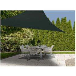 Schaduwdoek UV50+ Driehoek 3.6x3.6x3.6m d. grijs