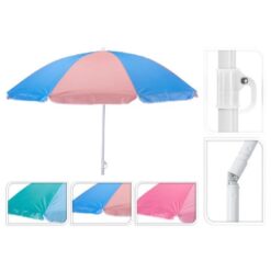 Strandparasol 160cm assorti