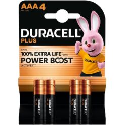 DURACELL PLUS POWER AAA LR03 - MN2400 - BP4