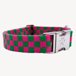 Dog n Me Candy Check Halsband XS