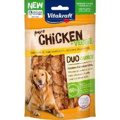 Vitakraft Pure chicken veggie wortel & kip 80g