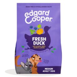 Edgard&Cooper hond adult brok eend M 7kg