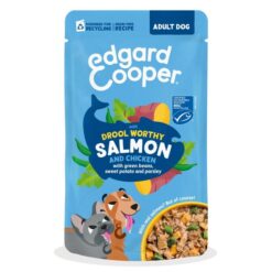Edgard&Cooper hond adult stew pouch zalm&kip 150GR