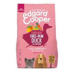 Edgard&Cooper hond puppy brok eend&kip M 2,5kg
