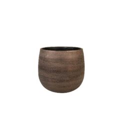 Pot Joey shiny copper D22H20