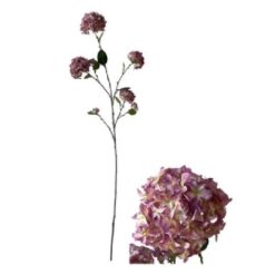 Flower stem Hydrangea D20H127cm pink