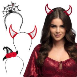 Diadeem Halloween 3 assorti, per stuk