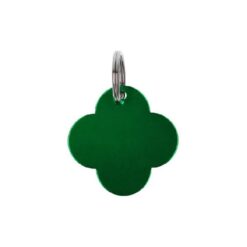 LaserTag bloem aluminium groen