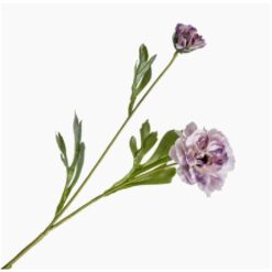 Ranunculus Spray Purple zijde