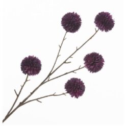 Pom Pom Spray Purple zijde